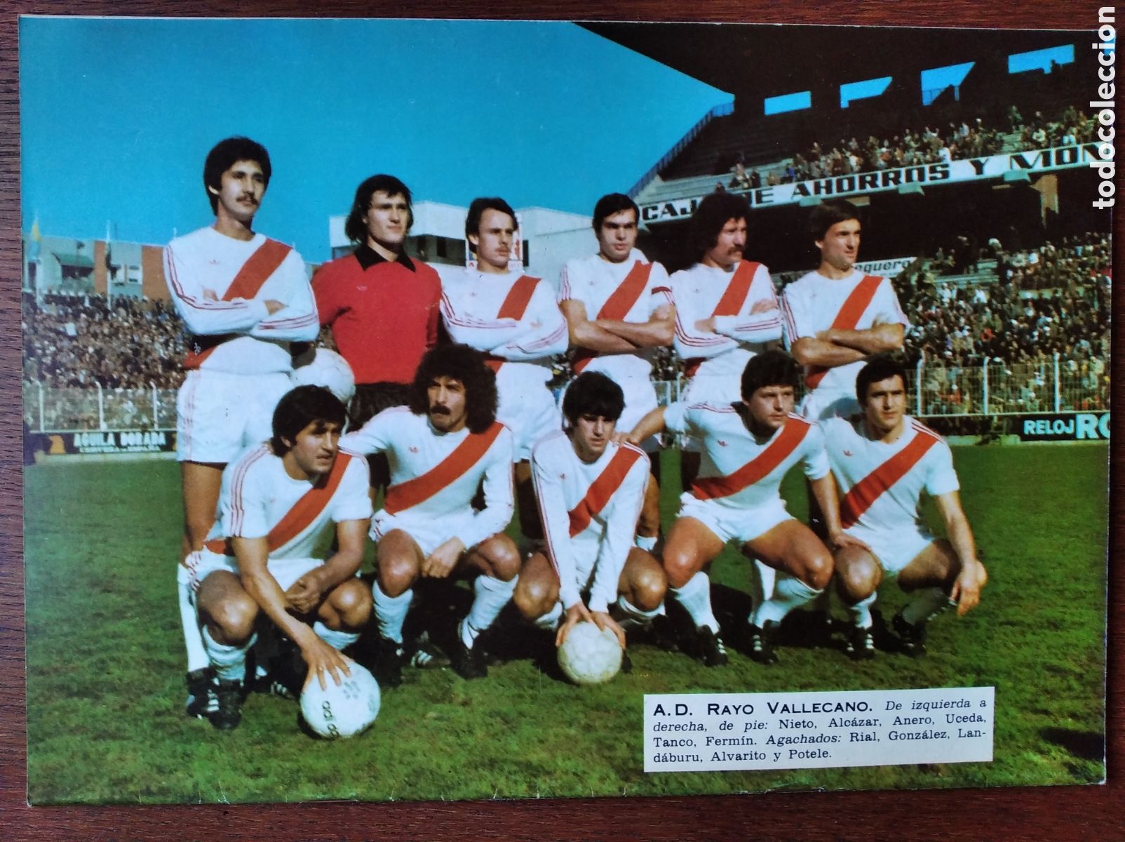 Colecionismo desportivo: Rayo Vallecano, H&eacute;rcules y Elche 1977-78, Vida y Luz marzo 78