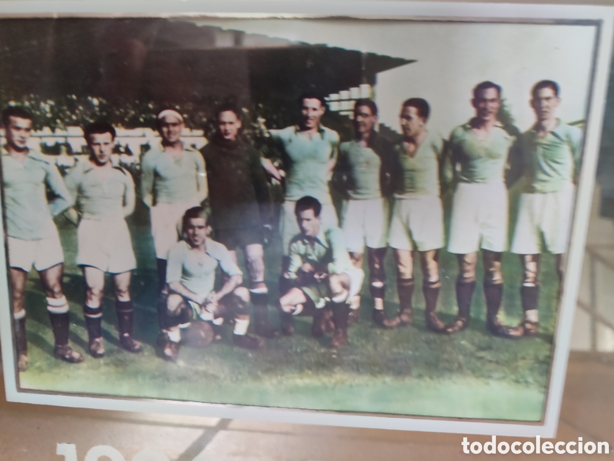 Coleccionismo deportivo: Cuadro espejo real oviedo - Foto 5