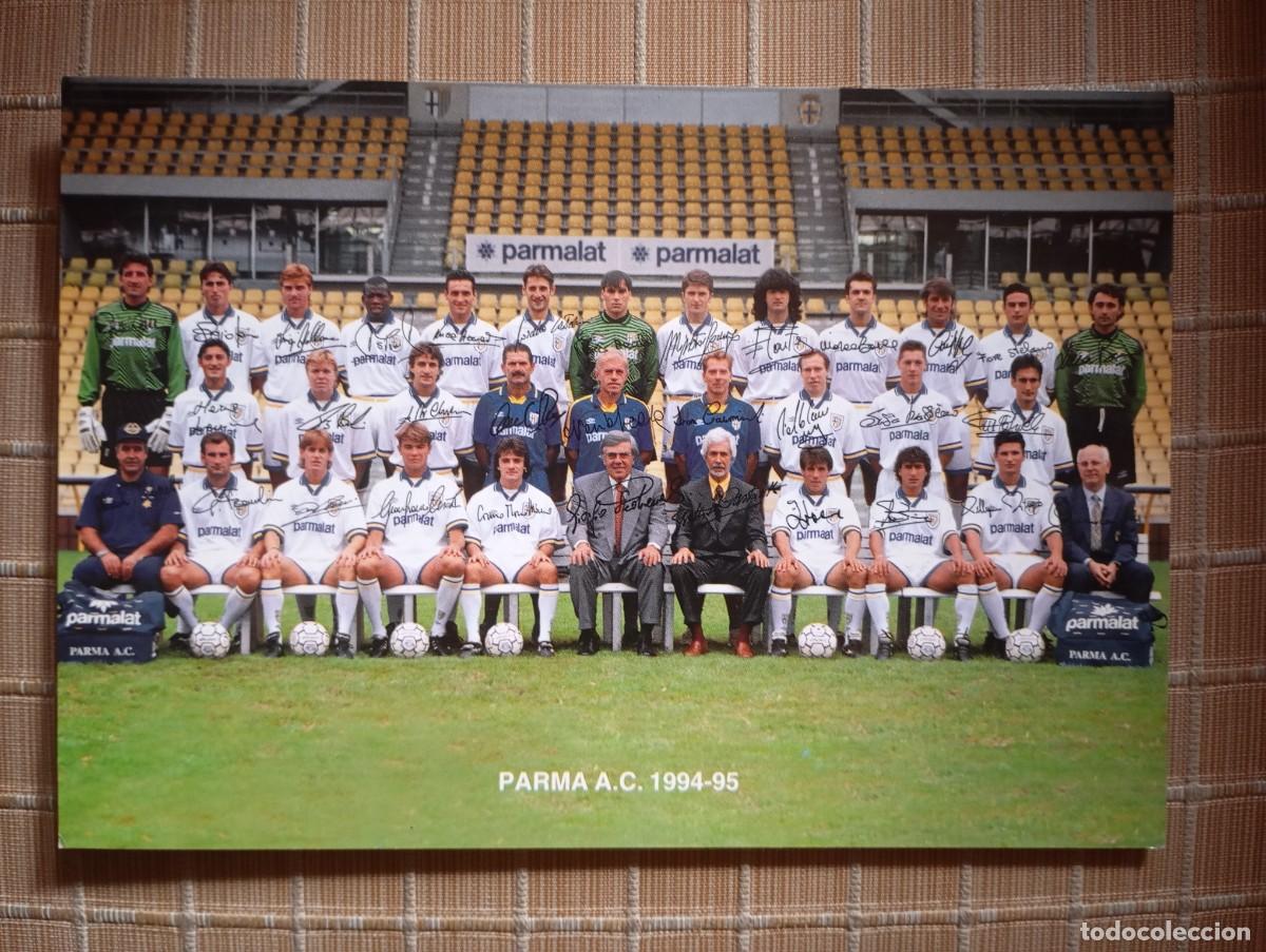 Coleccionismo deportivo: POSTAL PARMA 94-95 - Foto 2