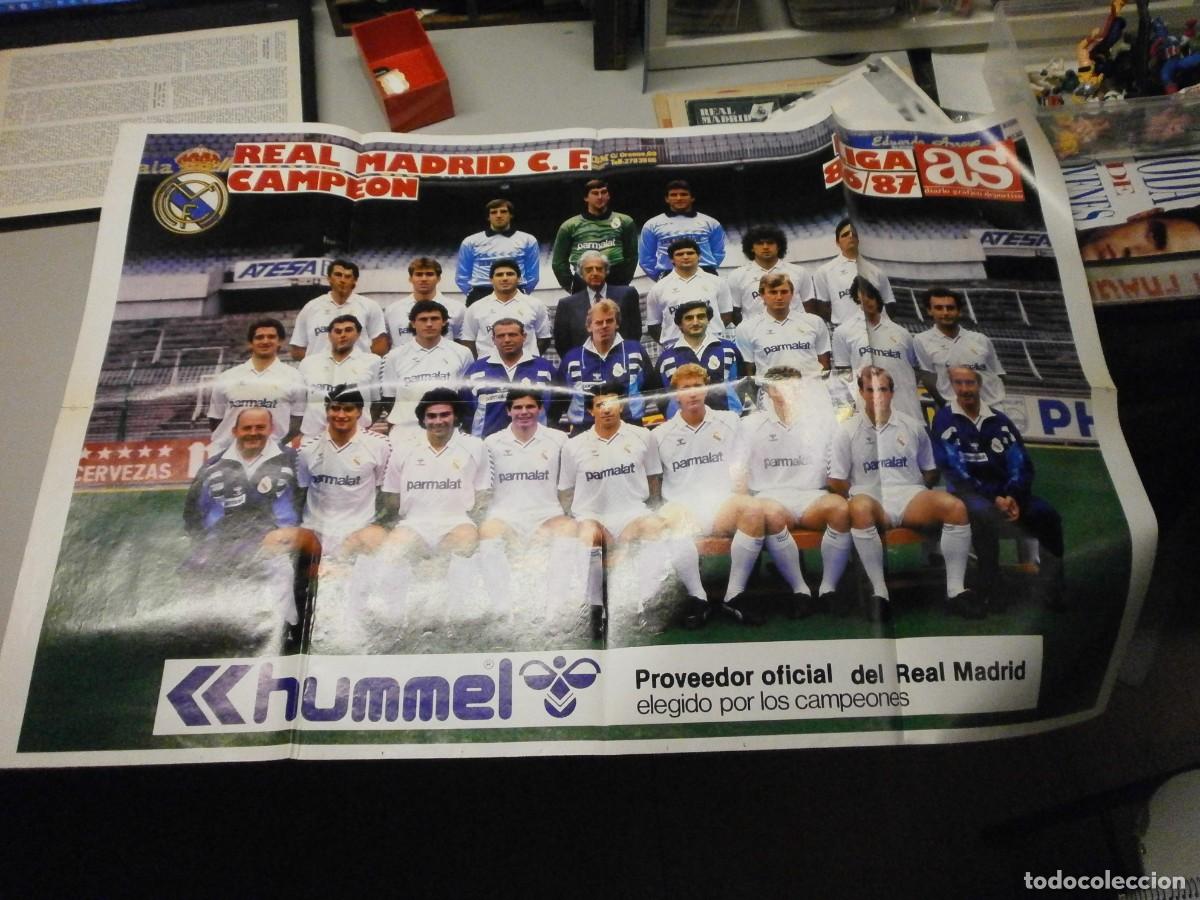Coleccionismo deportivo: poster real madrid ------------- - Foto 1