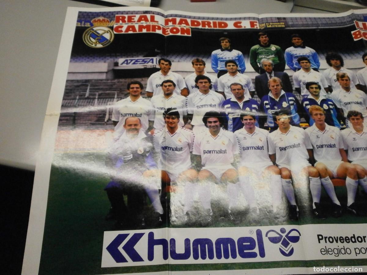 Coleccionismo deportivo: poster real madrid ------------- - Foto 2