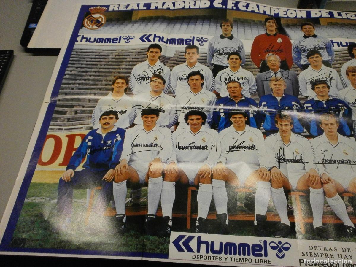 Coleccionismo deportivo: poster real madrid ------------- - Foto 2