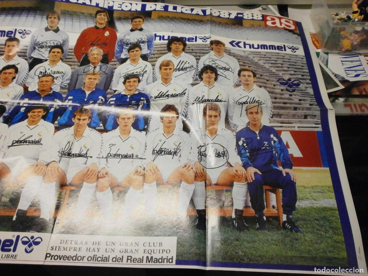 Coleccionismo deportivo: poster real madrid ------------- - Foto 3