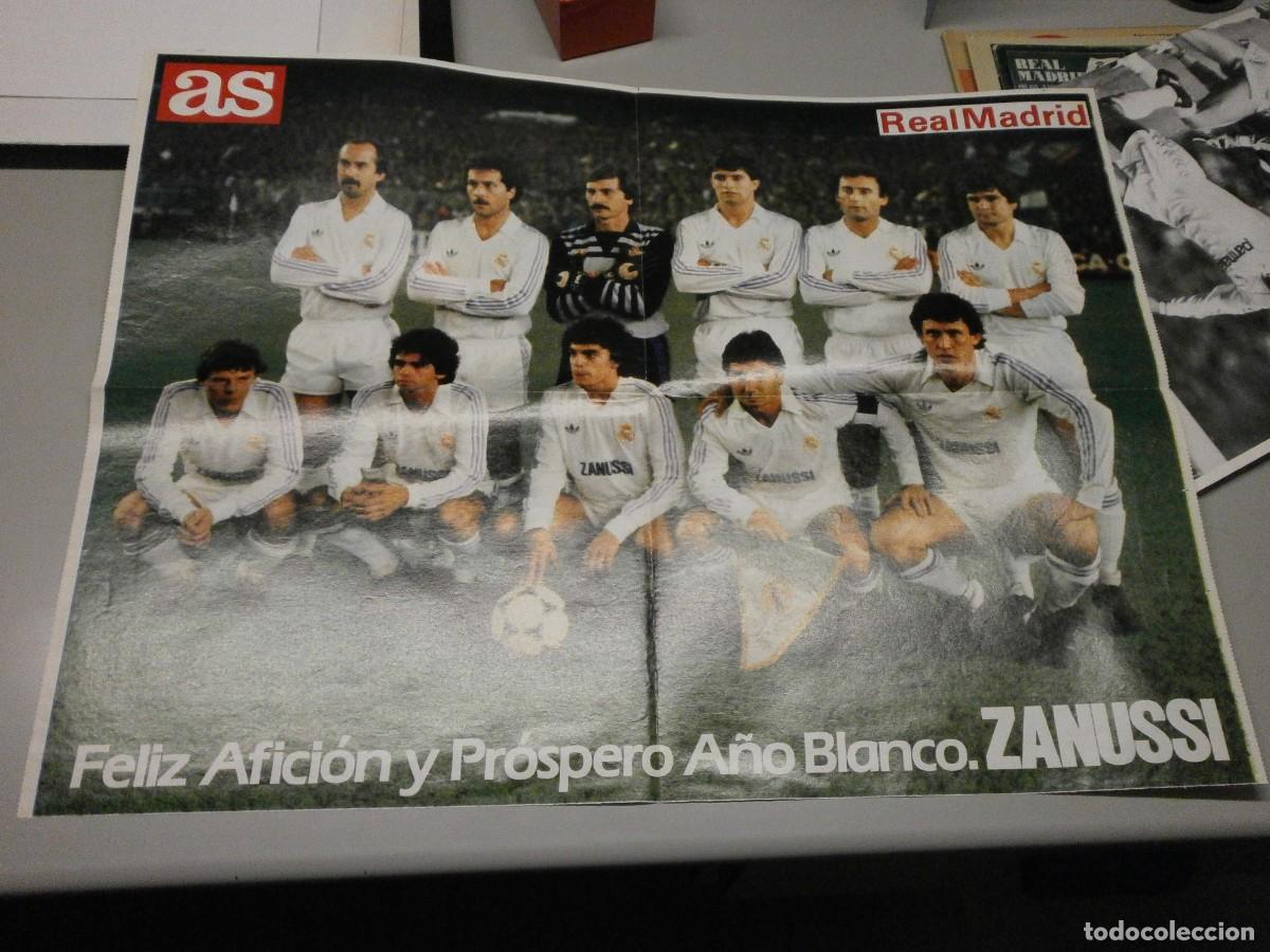Coleccionismo deportivo: poster real madrid ------------- - Foto 1