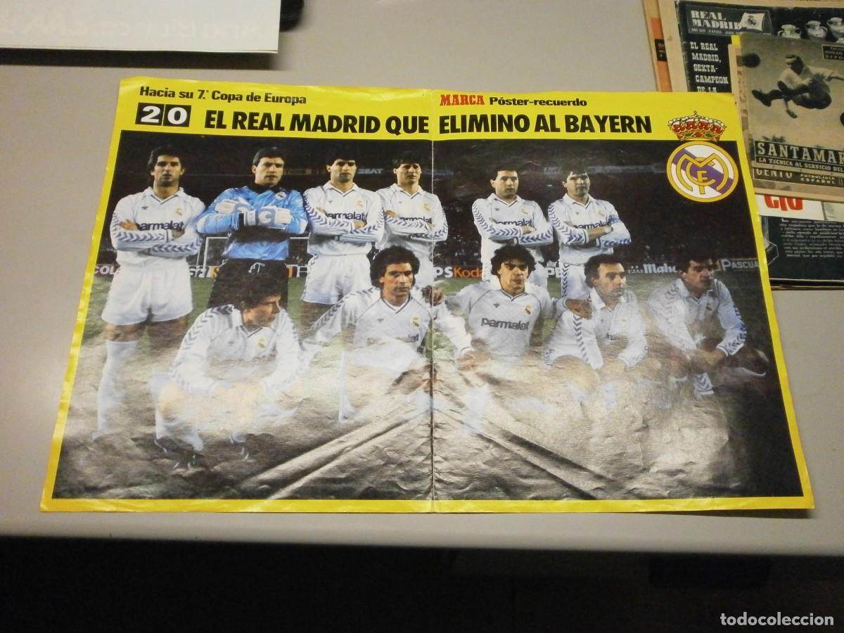 Coleccionismo deportivo: poster real madrid ------------- - Foto 1