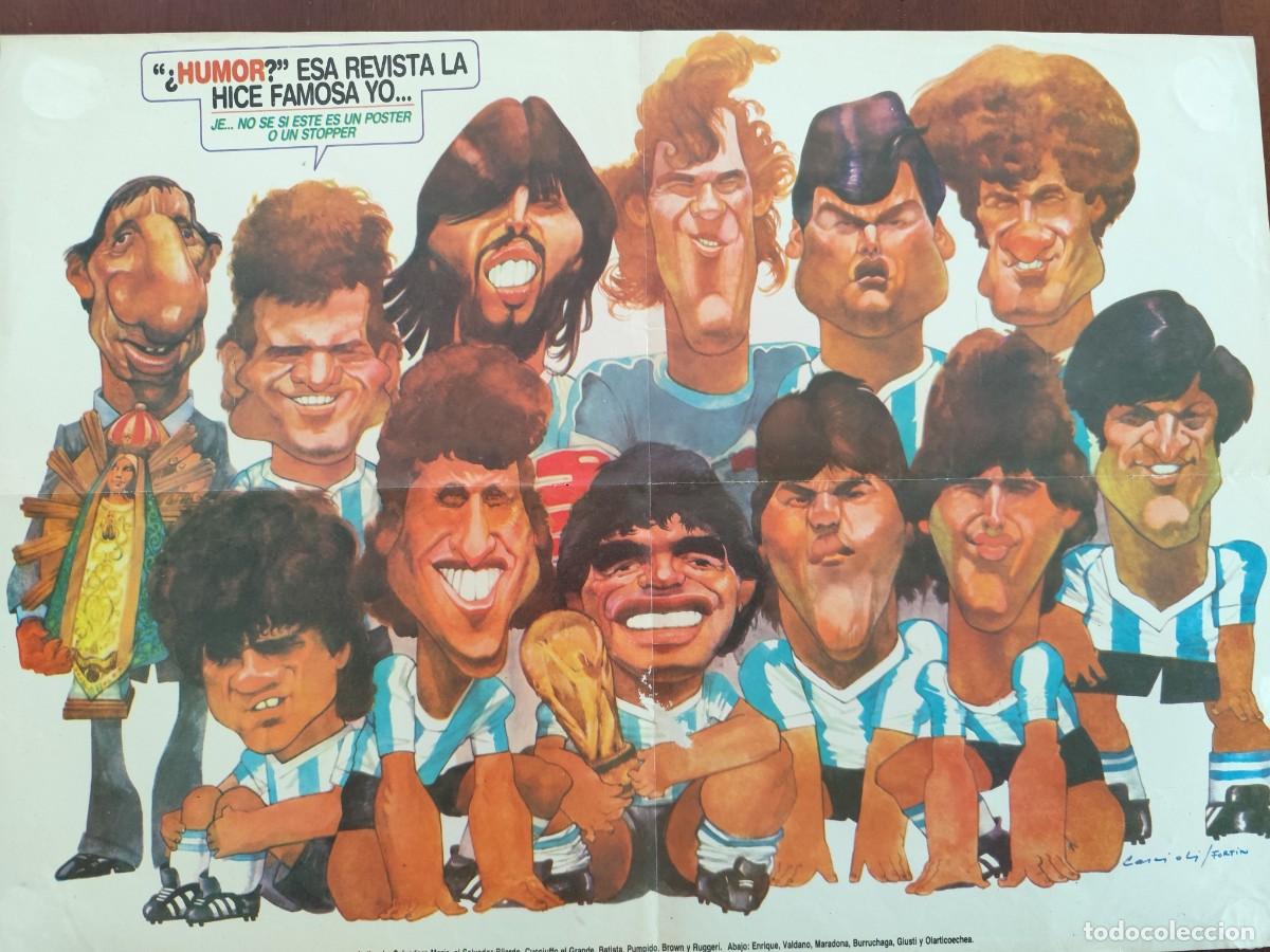 Coleccionismo deportivo: Poster argentina 1986 - Foto 1