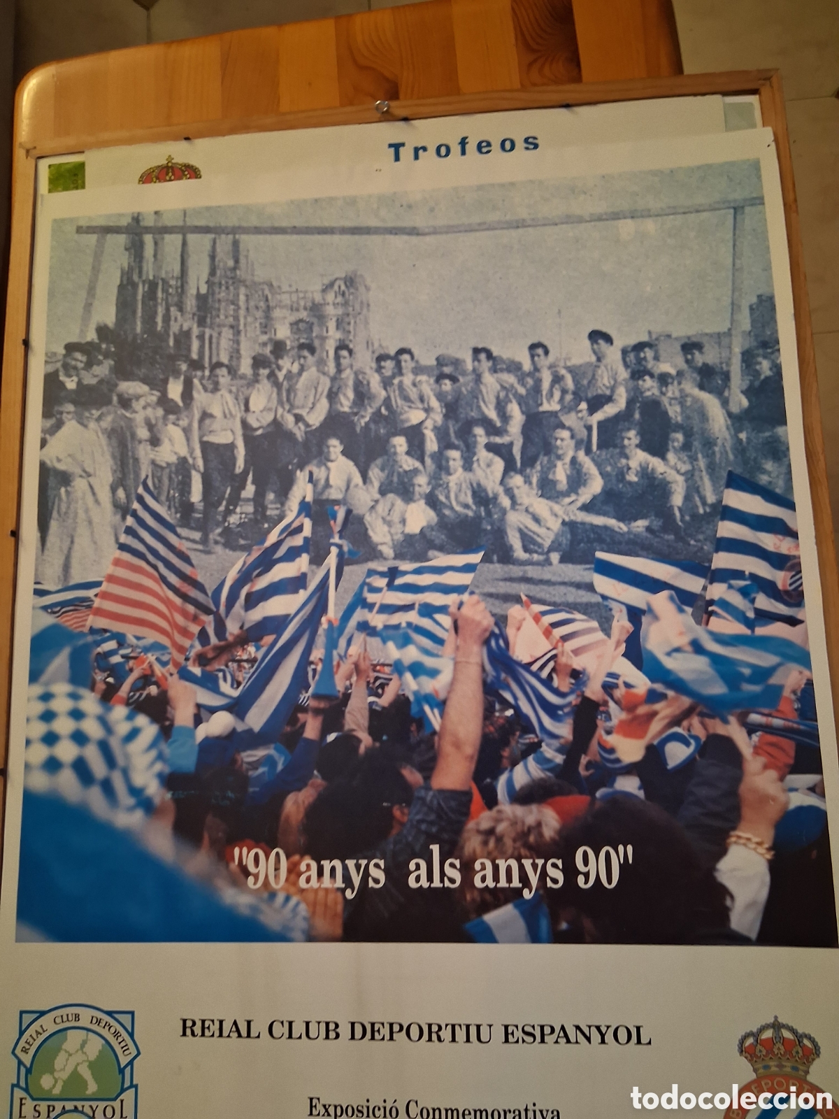 Coleccionismo deportivo: RCD ESPANYOL &rdquo;90 ANYS ALS 90&rdquo; - Foto 2