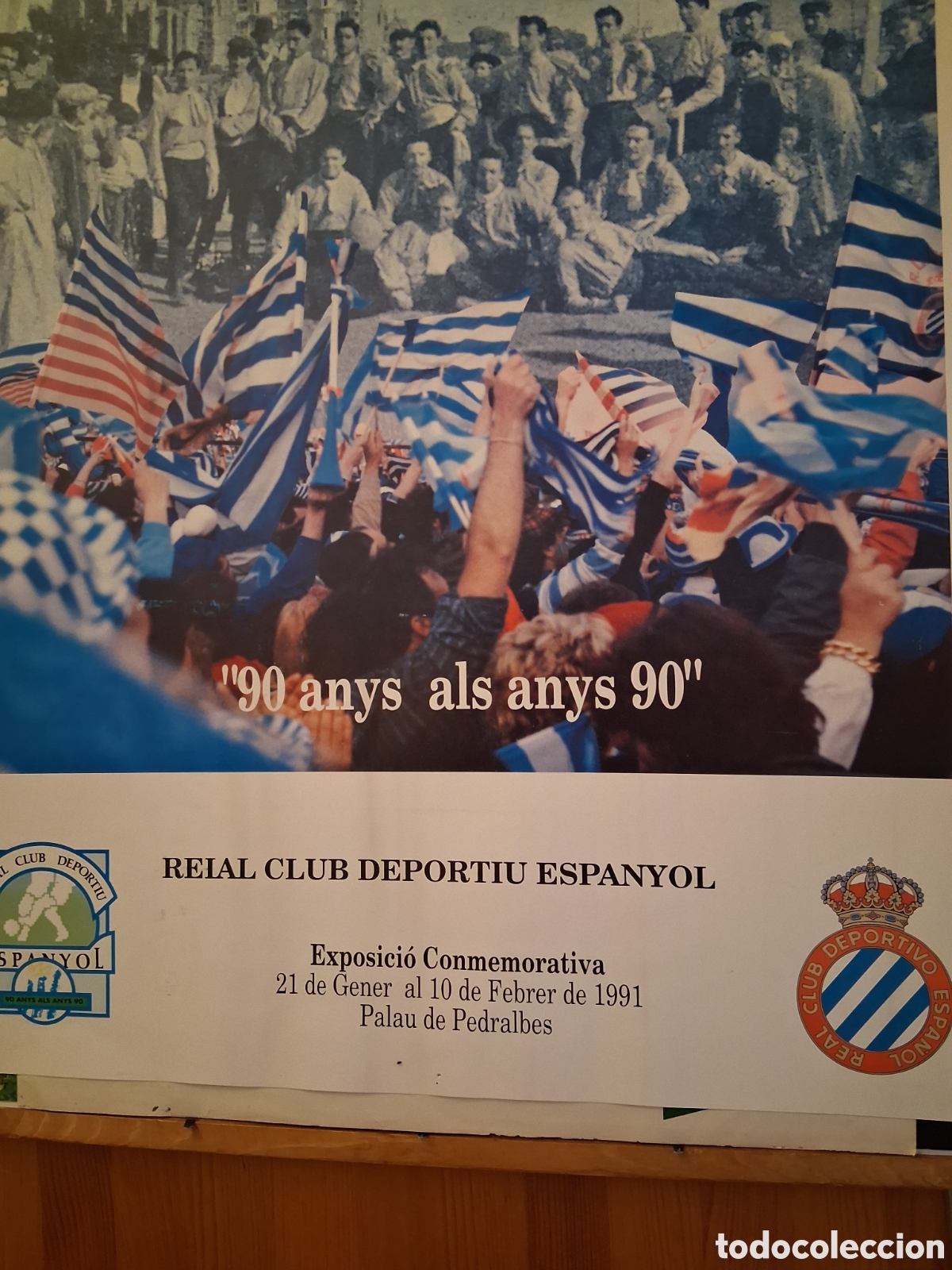 Coleccionismo deportivo: RCD ESPANYOL &rdquo;90 ANYS ALS 90&rdquo; - Foto 3