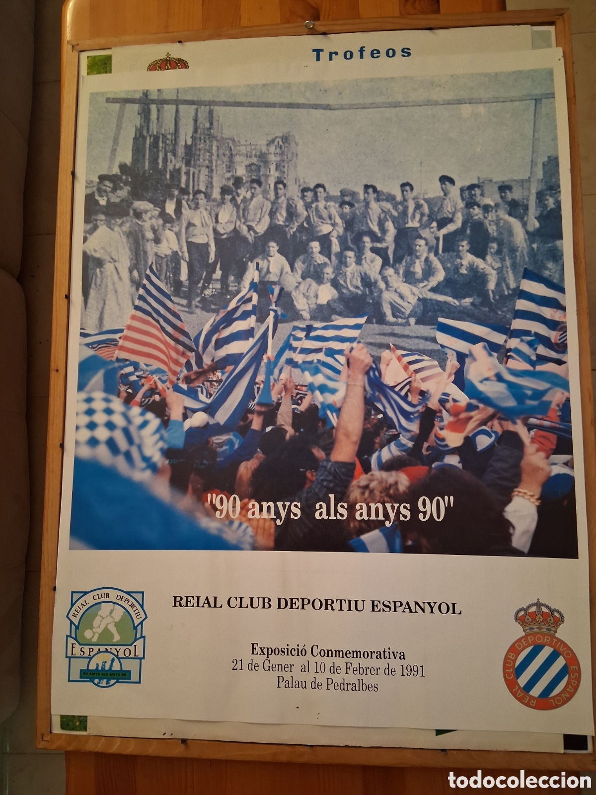 Coleccionismo deportivo: RCD ESPANYOL &rdquo;90 ANYS ALS 90&rdquo; - Foto 1
