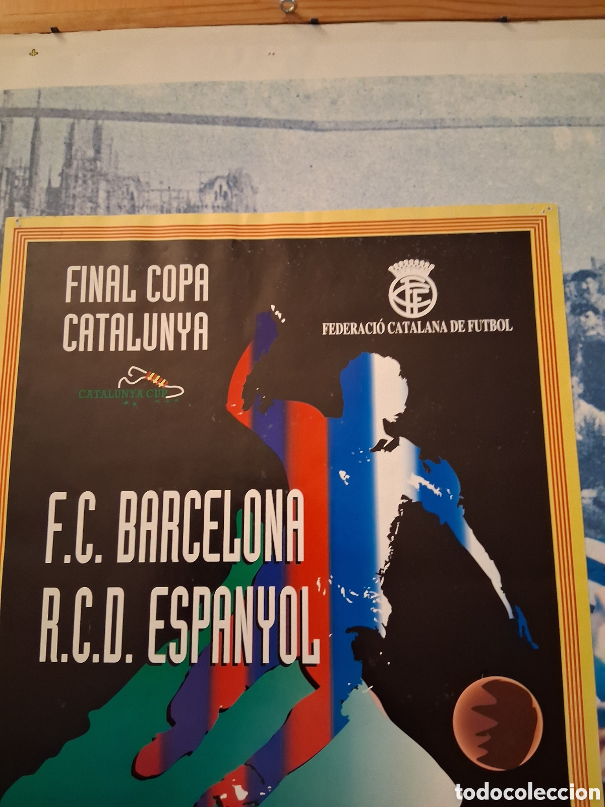 Coleccionismo deportivo: RCD ESPANYOL. FINAL COPA CATALUNYA 1996 - Foto 2