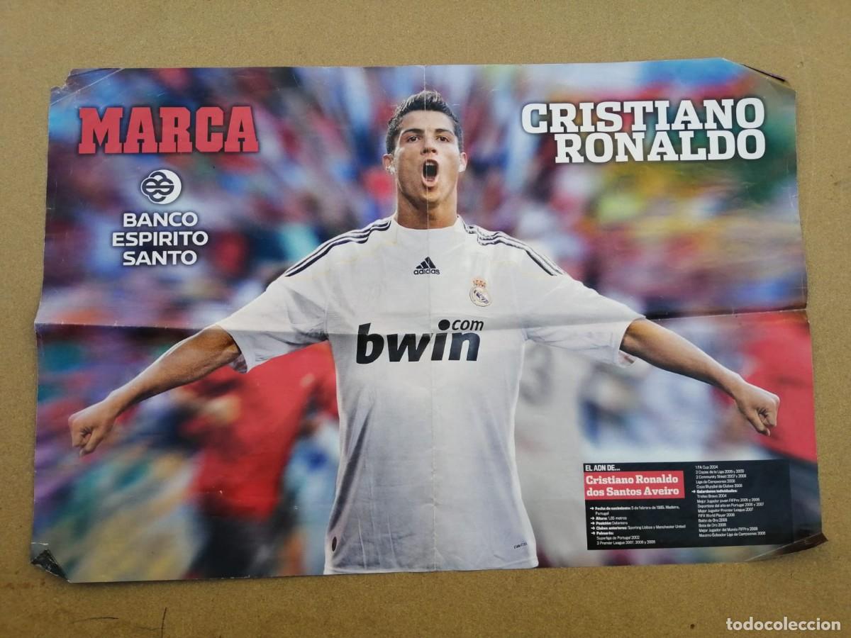 Coleccionismo deportivo: POSTER MARCA. CRISTIANO RONALDO - Foto 1