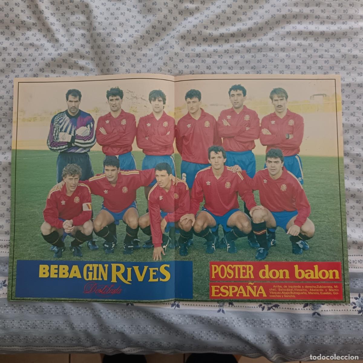 Coleccionismo deportivo: SELECCION ESPA&Ntilde;OLA posters - Foto 2