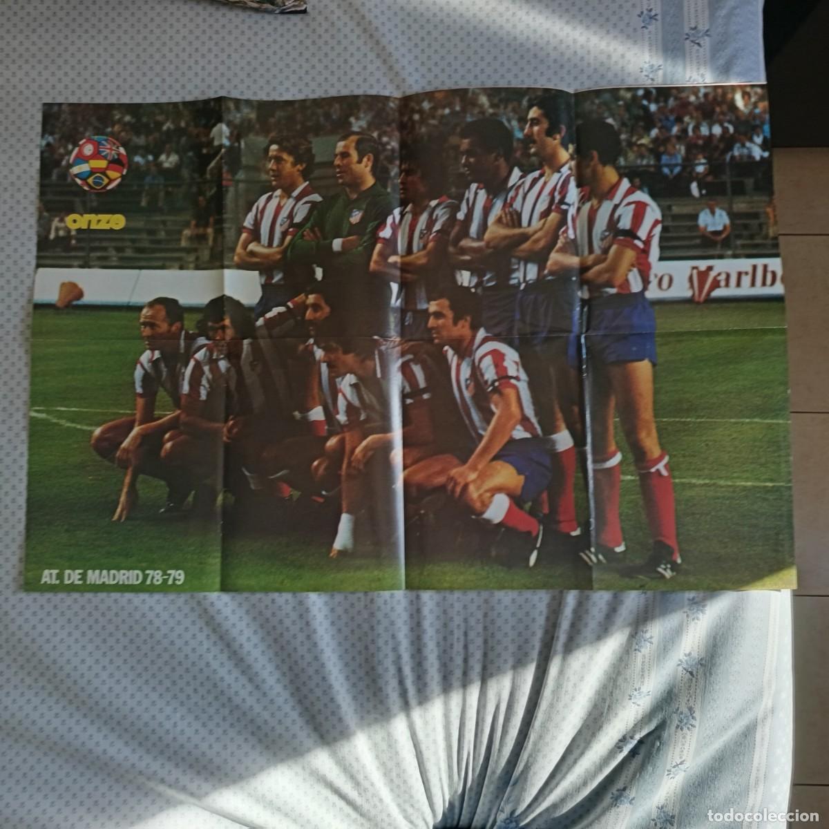 Coleccionismo deportivo: ATLETICO MADRID. Coleccion posters - Foto 2
