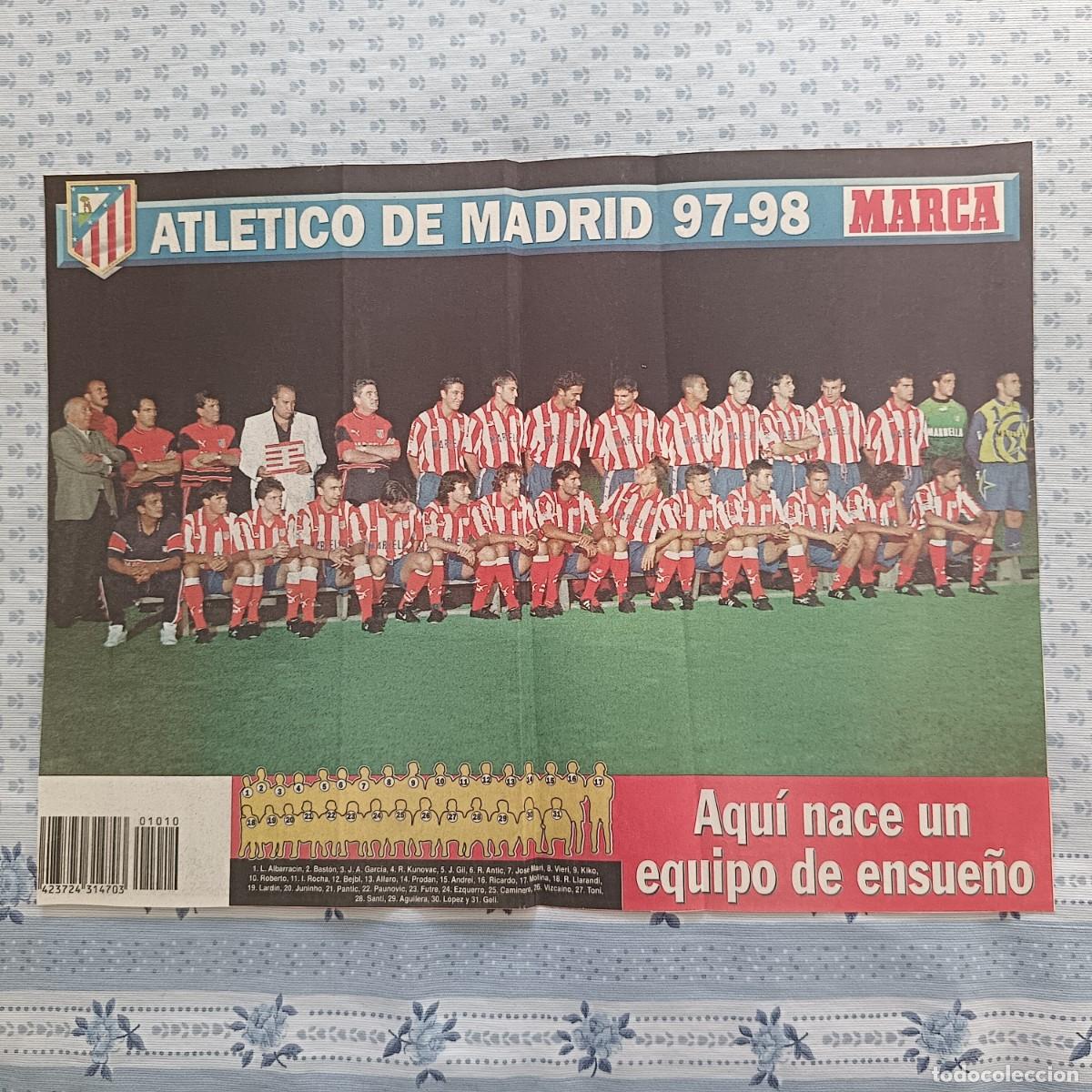Coleccionismo deportivo: ATLETICO MADRID. Coleccion posters - Foto 8