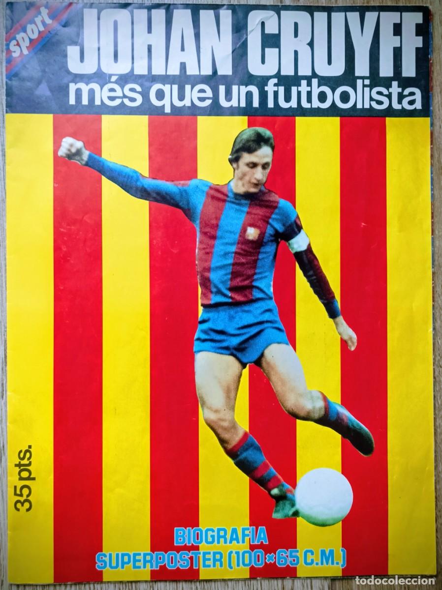 Coleccionismo deportivo: Poster Johan Cruyff 100x65 cm - Foto 2