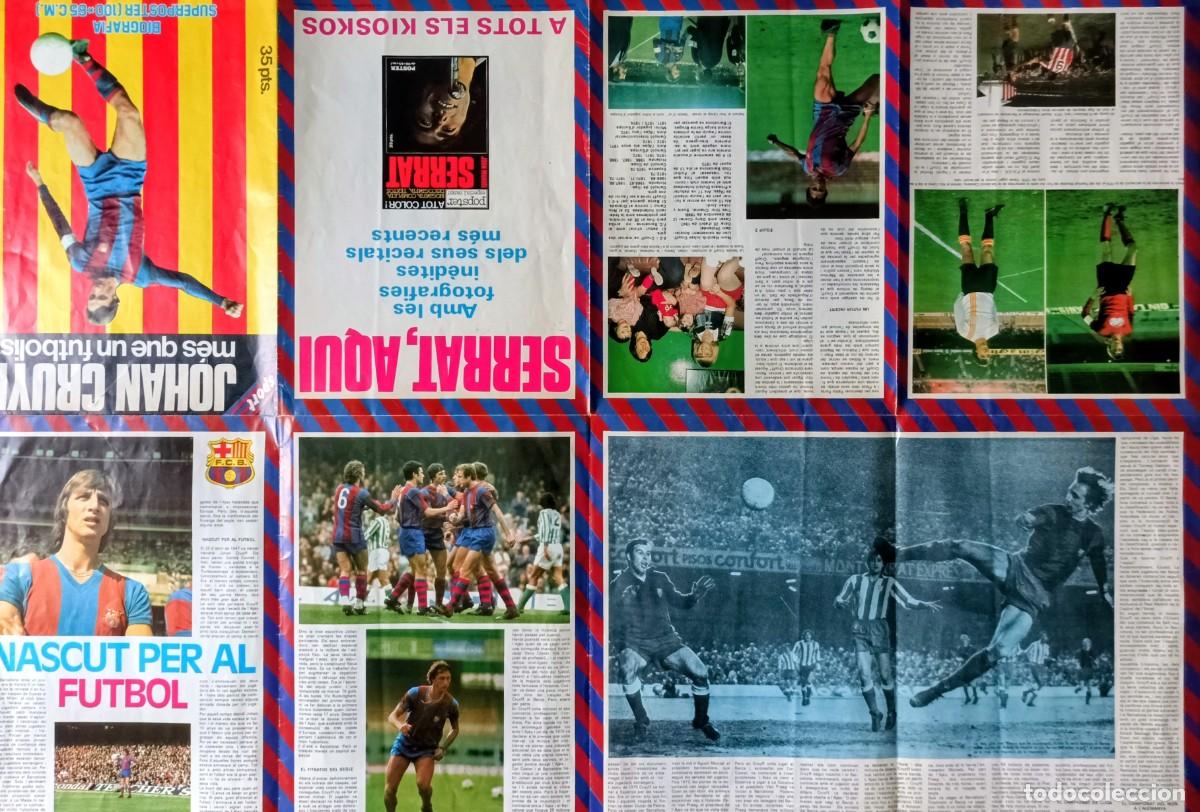 Coleccionismo deportivo: Poster Johan Cruyff 100x65 cm - Foto 3