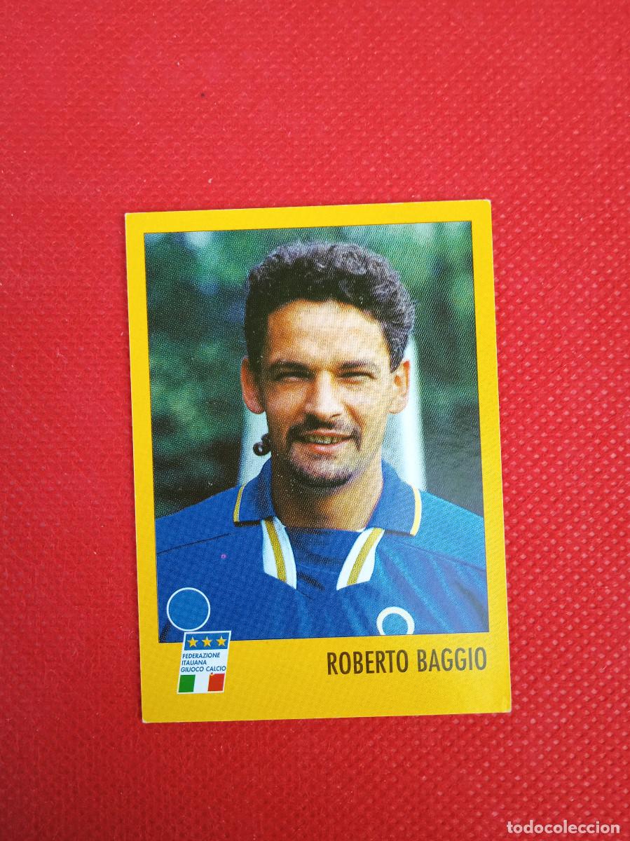 Coleccionismo deportivo: Adhesivo Azzurri con IP Merlin 1998 # Roberto Baggio Francia 98