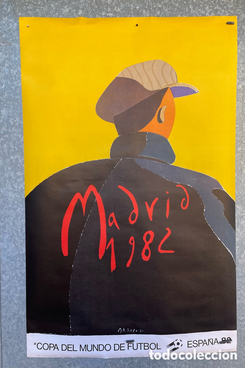 Colecionismo desportivo: Cartel Mundial Espa&ntilde;a 82 Sede Madrid