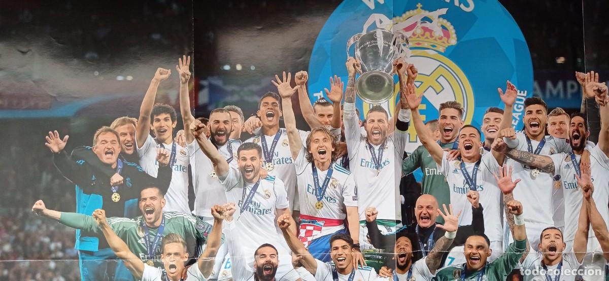 Coleccionismo deportivo: 4 poster del REAL MADRID - Foto 9