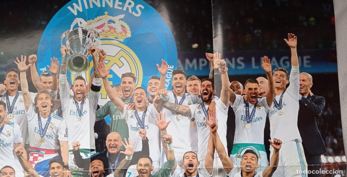 Coleccionismo deportivo: 4 poster del REAL MADRID - Foto 10
