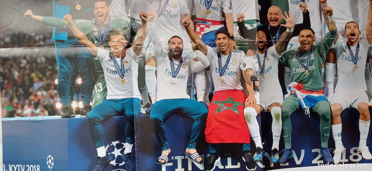Coleccionismo deportivo: 4 poster del REAL MADRID - Foto 12