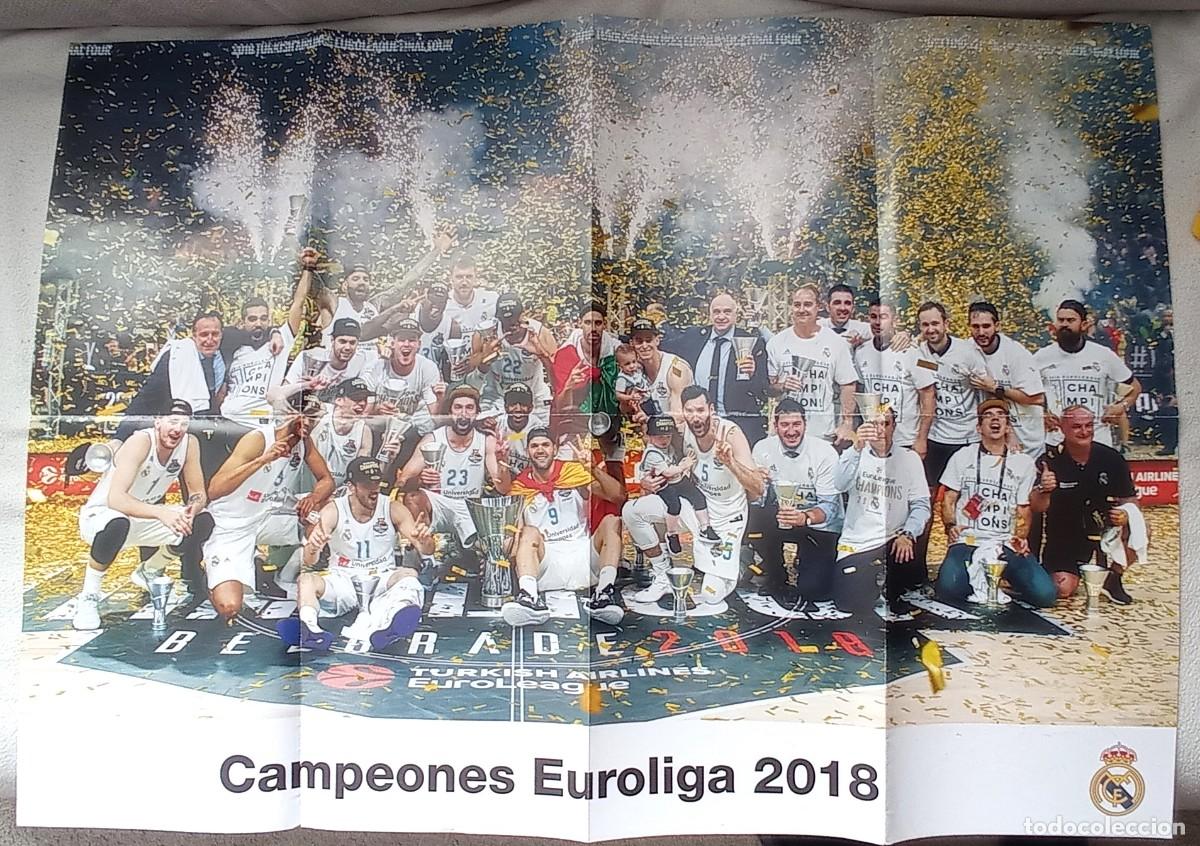 Coleccionismo deportivo: 4 poster del REAL MADRID - Foto 13