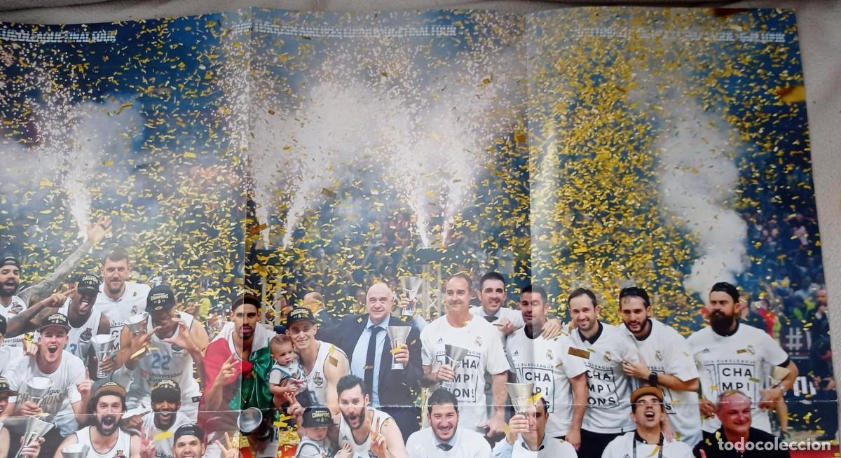 Coleccionismo deportivo: 4 poster del REAL MADRID - Foto 15
