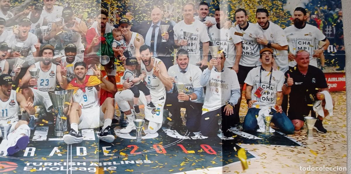 Coleccionismo deportivo: 4 poster del REAL MADRID - Foto 16