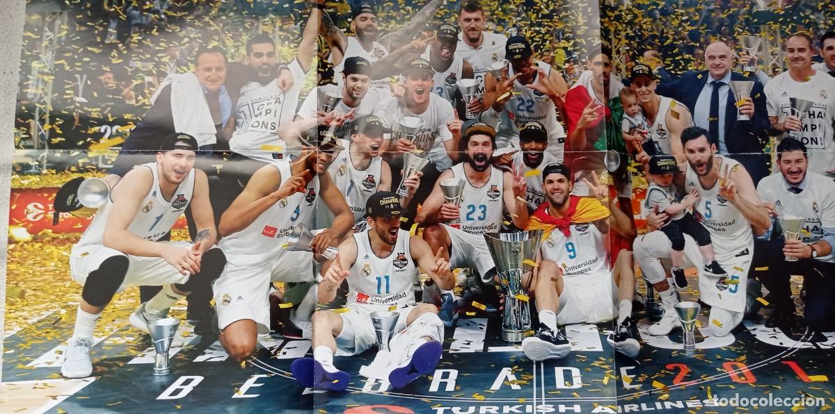Coleccionismo deportivo: 4 poster del REAL MADRID - Foto 17