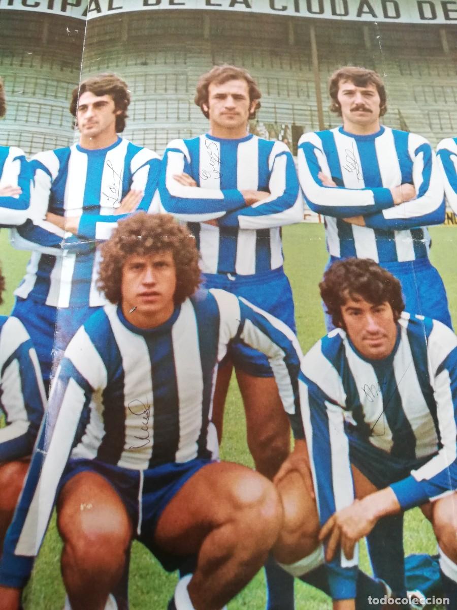 Coleccionismo deportivo: POSTER DEPORTIVO ALAVES - TEMPORADA 1975-76 - LEER DESCRIPCION DE LAS FIRMAS