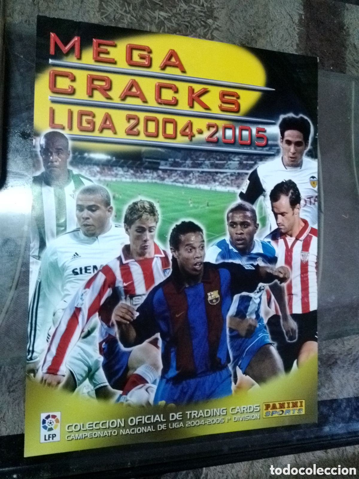 Coleccionismo deportivo: folleto megafichas panini sport 2004-2005