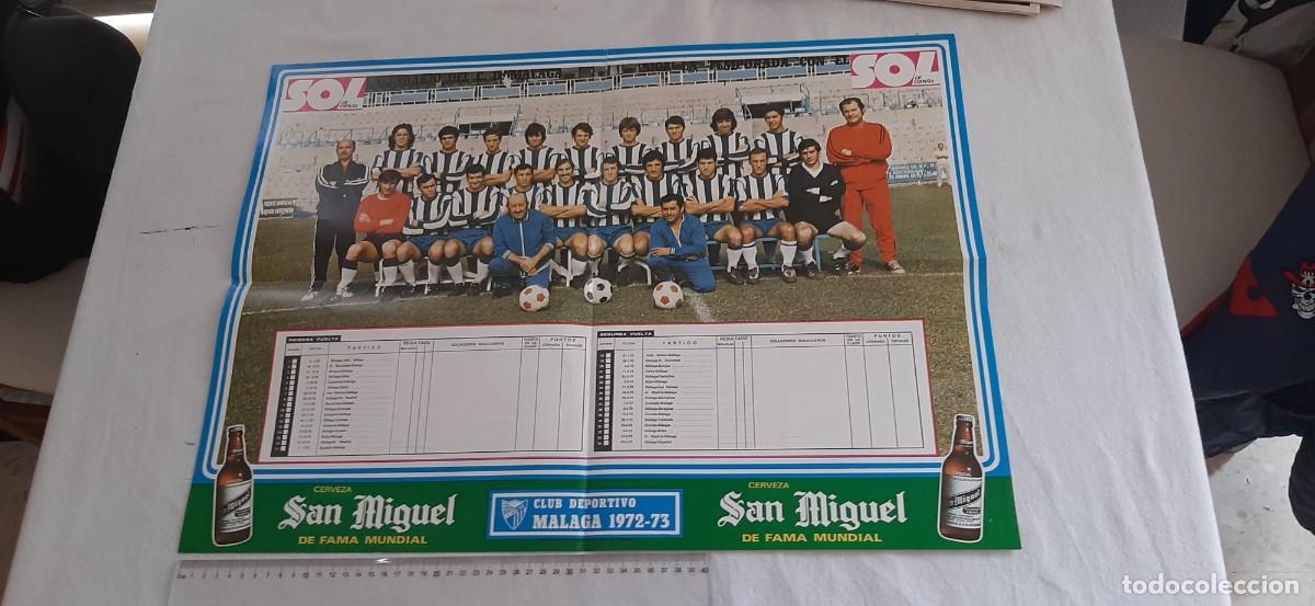 Coleccionismo deportivo: POSTER DEL FUTBOL CLUB MALAGA