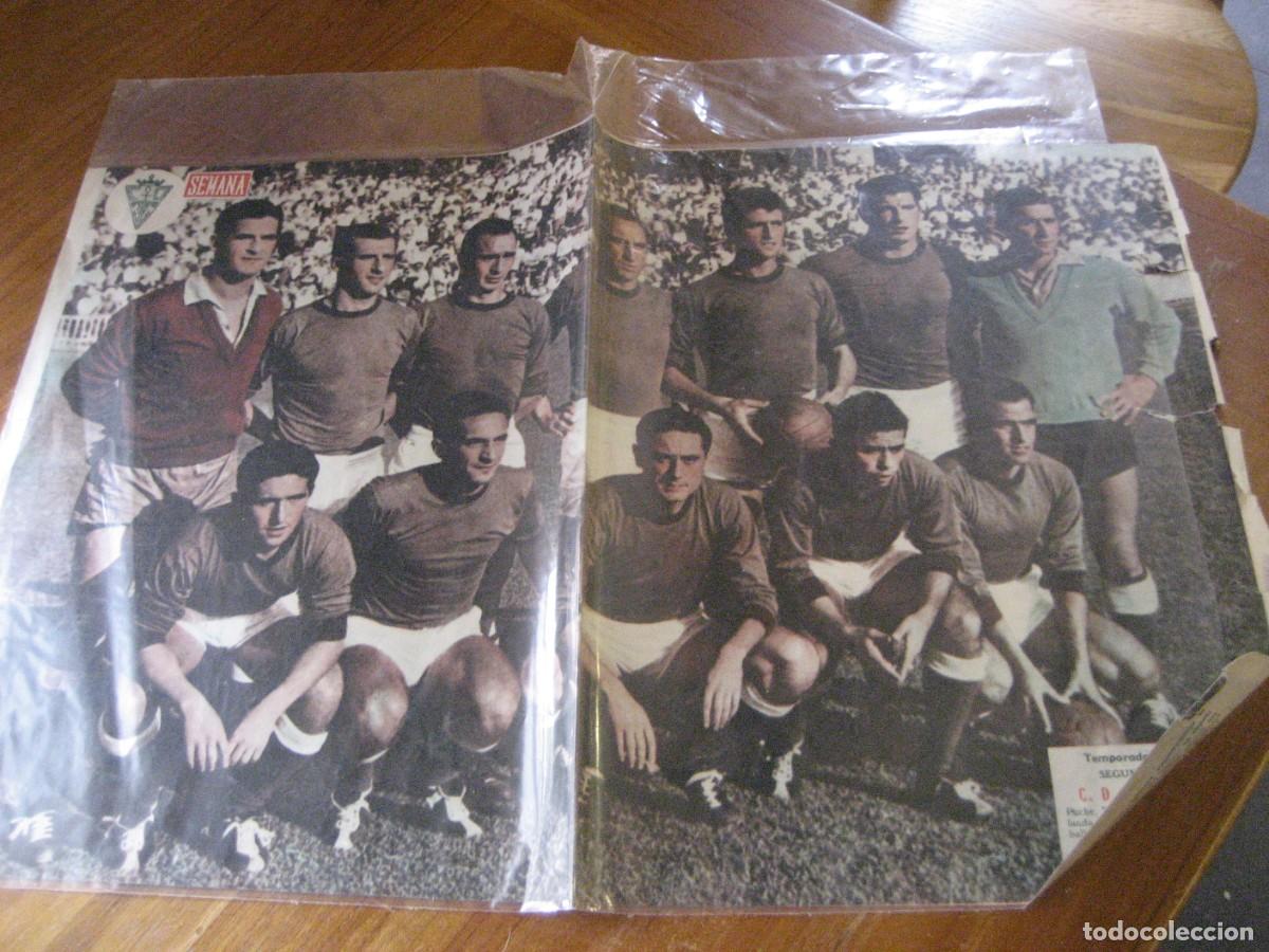 Coleccionismo deportivo: antiguo poster equipo de futbol CD San Fernando Cadiz temporada 1960 -61 2&ordf; divisi&oacute;n