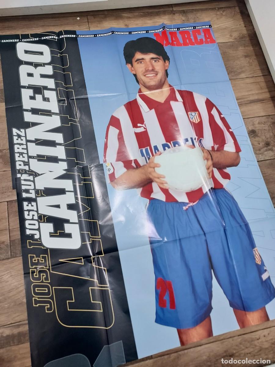 Coleccionismo deportivo: MEGA POSTER 2 X 1 METROS CAMINERO ATLETICO DE MADRID 1997 97-98. MARCA. VER FOTOS