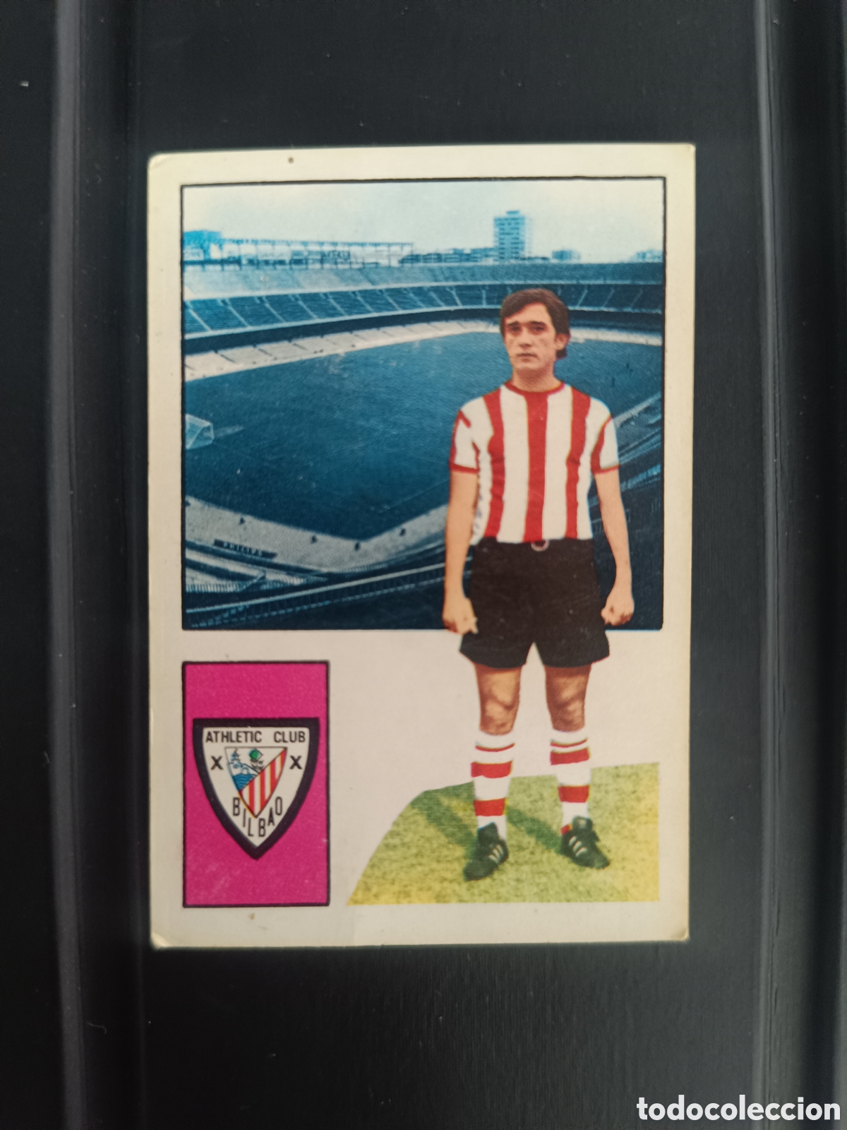 Coleccionismo deportivo: Cromo FHER 74 75 Martin Athletic de Bilbao. Nunca pegado
