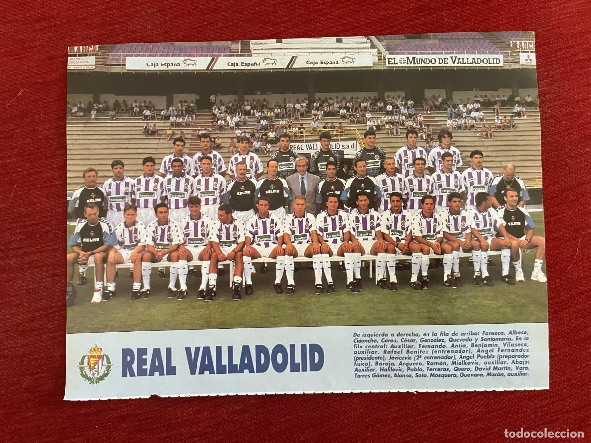 Coleccionismo deportivo: CARTEL POSTER DON BALON PLANTILLA TEMPORADA 95 96 1995 1996 REAL VALLADOLID