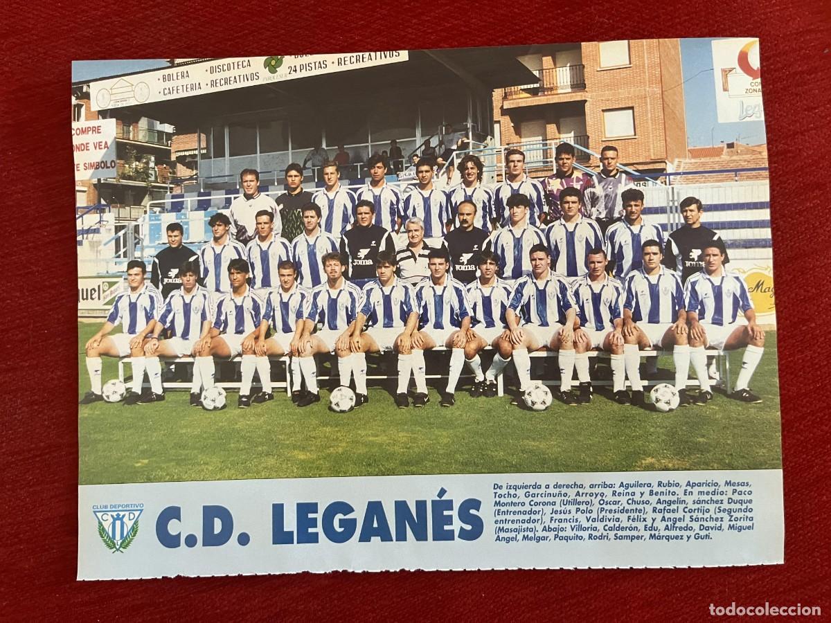 Coleccionismo deportivo: CARTEL POSTER DON BALON PLANTILLA TEMPORADA 95 96 1995 1996 LEGANES