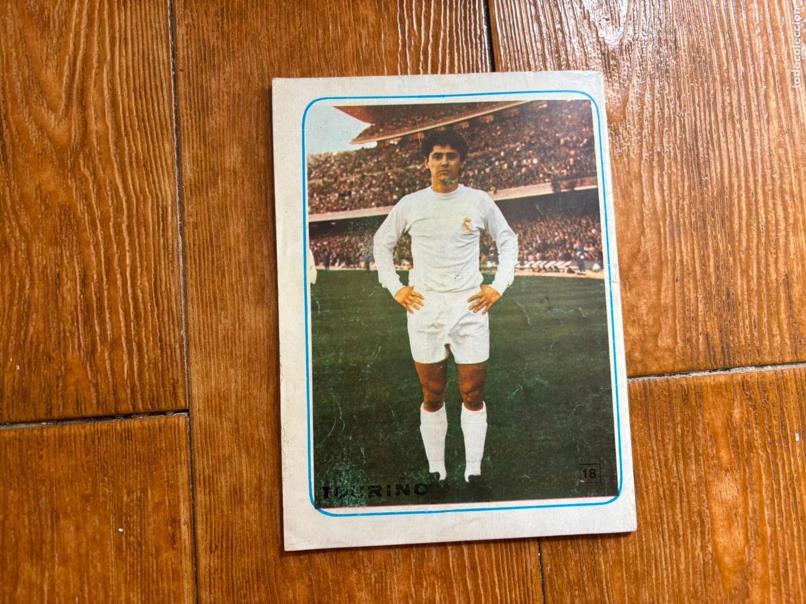Coleccionismo deportivo: FOTOGRAFIA DE TOURI&Ntilde;O REAL MADRID A&Ntilde;OS 70