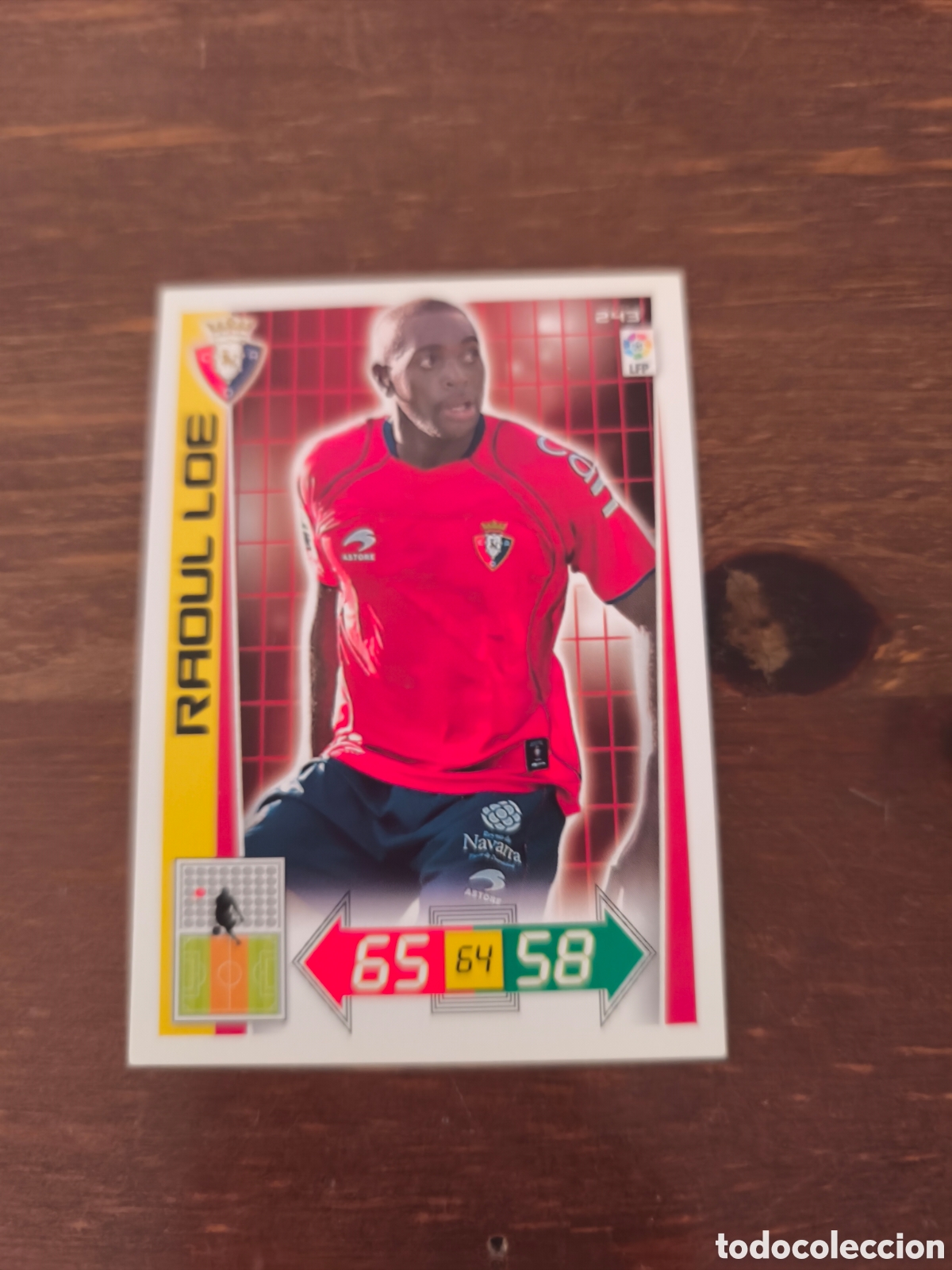 Coleccionismo deportivo: Raoul loe adrenalyn 12/13
