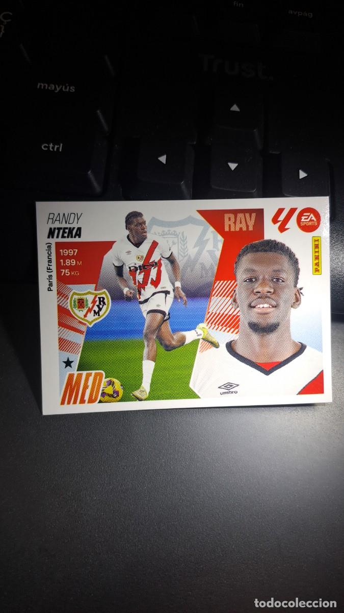 Coleccionismo deportivo: CROMO N'TEKA 15A 15 A RAYO VALLECANO LIGA 2025 2026 25 26 ESTE PANINI NUNCA PEGADO