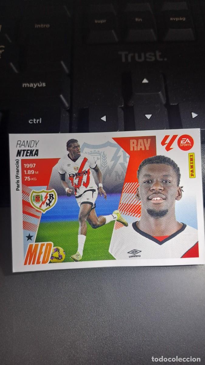Coleccionismo deportivo: CROMO N'TEKA 15A 15 A RAYO VALLECANO LIGA 2025 2026 25 26 ESTE PANINI NUNCA PEGADO