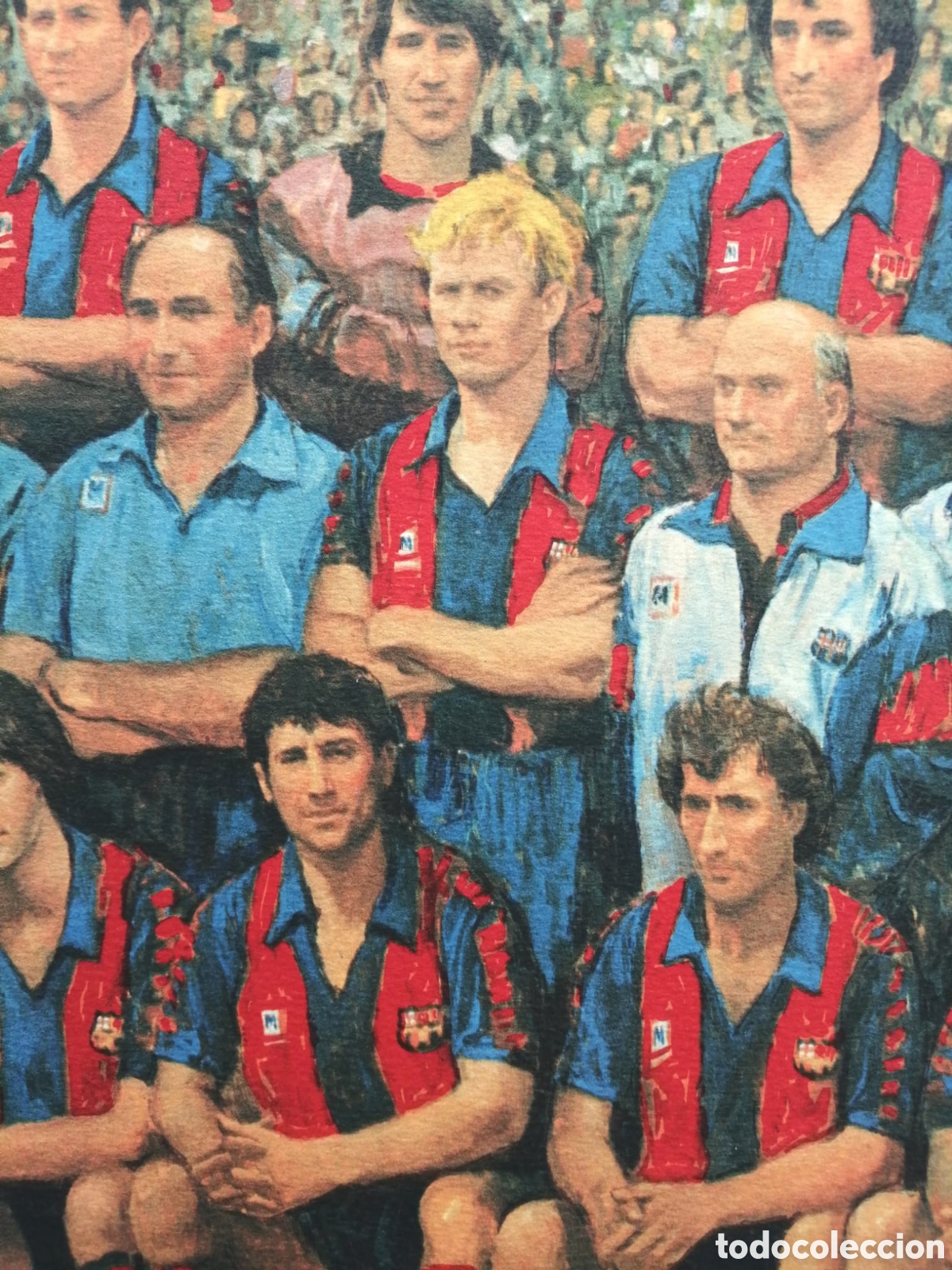 Coleccionismo deportivo: Litograf&iacute;a Wembley 1992 - Foto 5