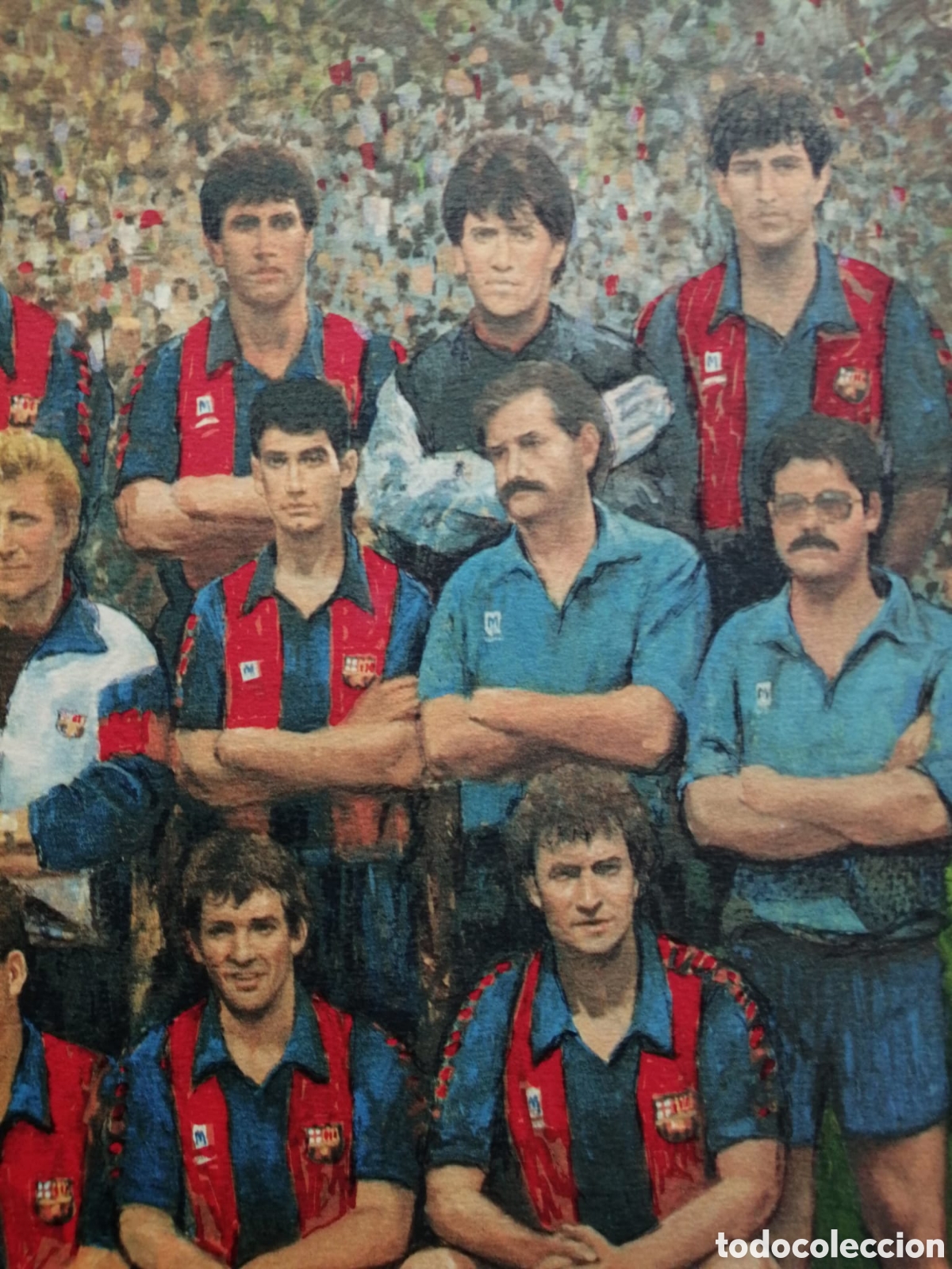 Coleccionismo deportivo: Litograf&iacute;a Wembley 1992 - Foto 6
