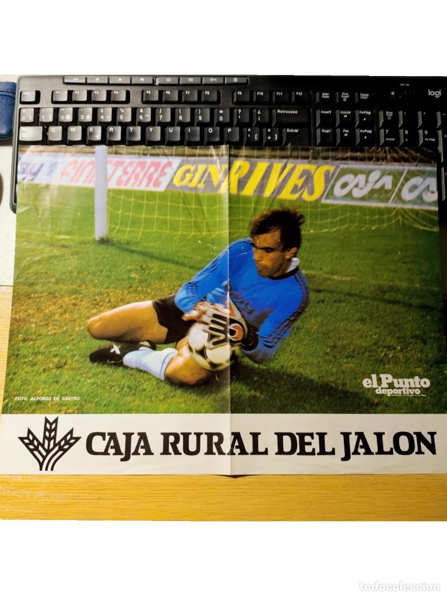 Coleccionismo deportivo: POSTER CEDRUN REAL ZARAGOZA EL PUNTO DEPORTIVO 1985-86