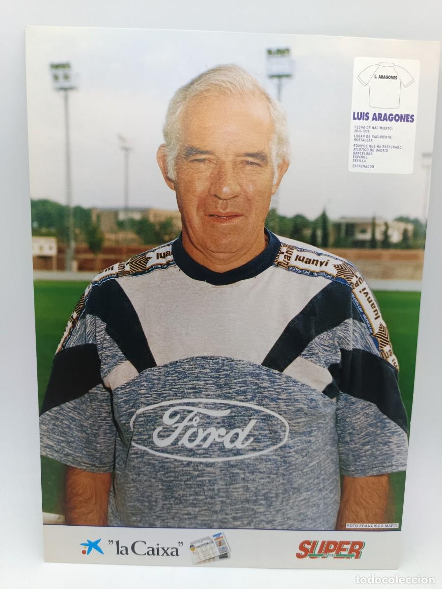Coleccionismo deportivo: LUIS ARAGONES-SUPER DEPORTE LAS LAMINAS DEL VALENCIA