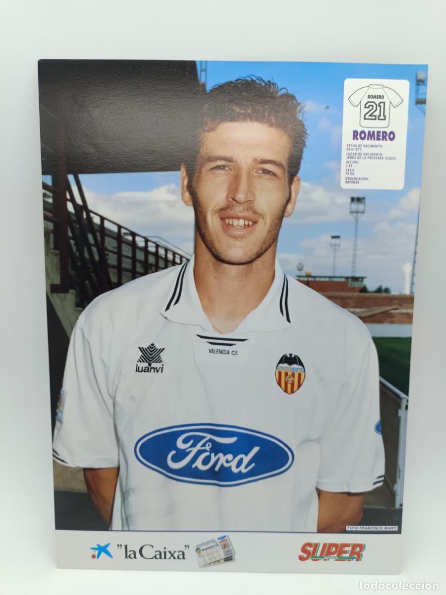 Coleccionismo deportivo: ROMERO-SUPER DEPORTE LAS LAMINAS DEL VALENCIA C.F