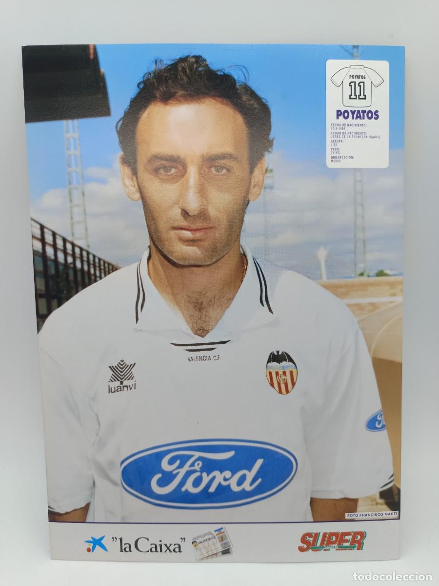 Coleccionismo deportivo: POYATOS-SUPER DEPORTE LAS LAMINAS DEL VALENCIA C.F
