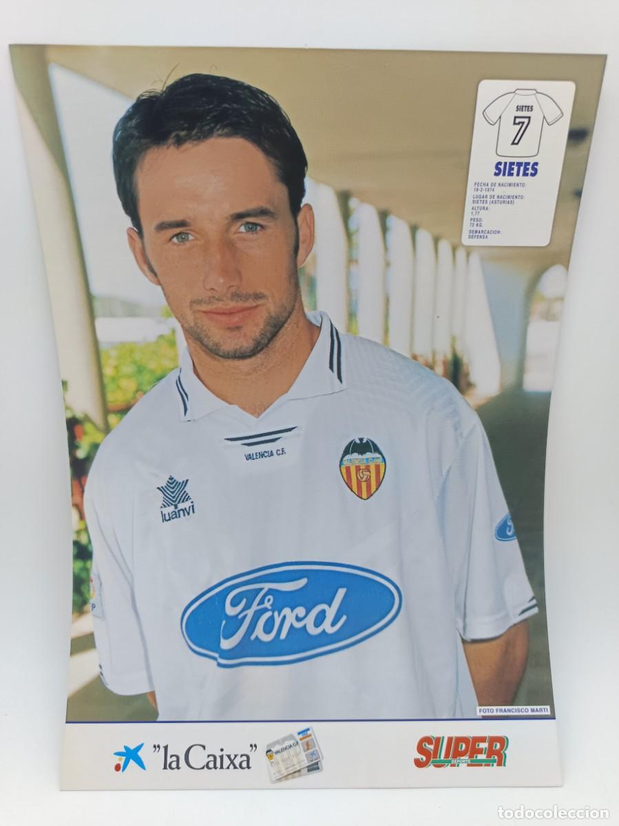 Coleccionismo deportivo: SIETES-SUPER DEPORTE LAS LAMINAS DEL VALENCIA C.F