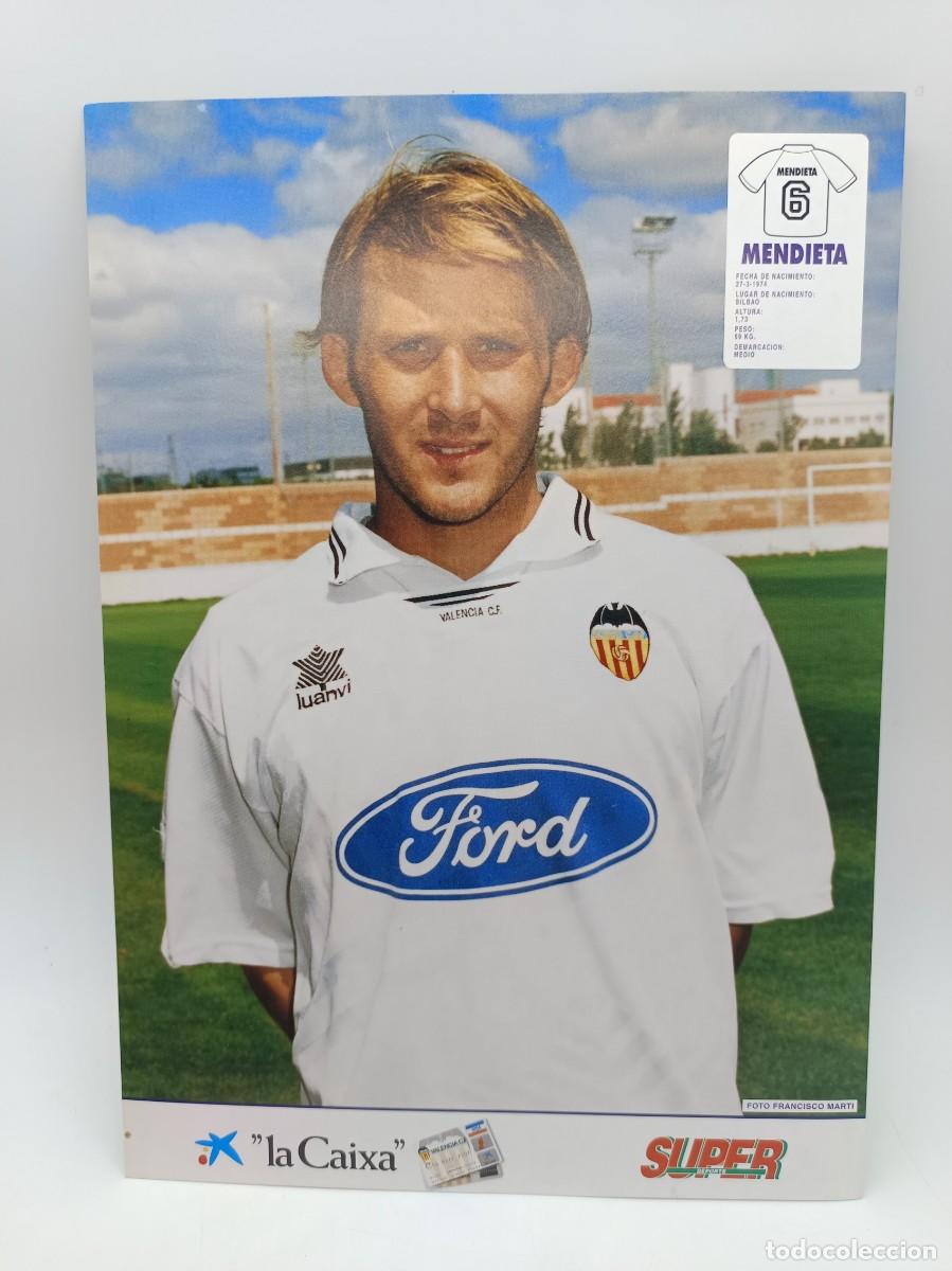 Coleccionismo deportivo: MENDIETA-SUPER DEPORTE LAS LAMINAS DEL VALENCIA C.F