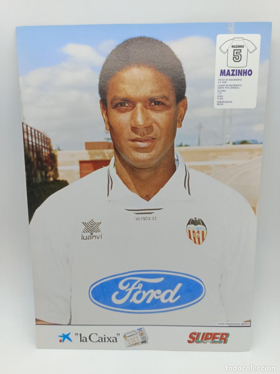 Coleccionismo deportivo: MAZINHO-SUPER DEPORTE LAS LAMINAS DEL VALENCIA C.F